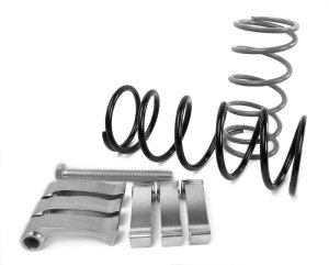 Jeep TJ Brake Kit - Front + Rear - R1 Concepts - Carbon Series Rotors + Off-Road/Tow Pads - `03-`06